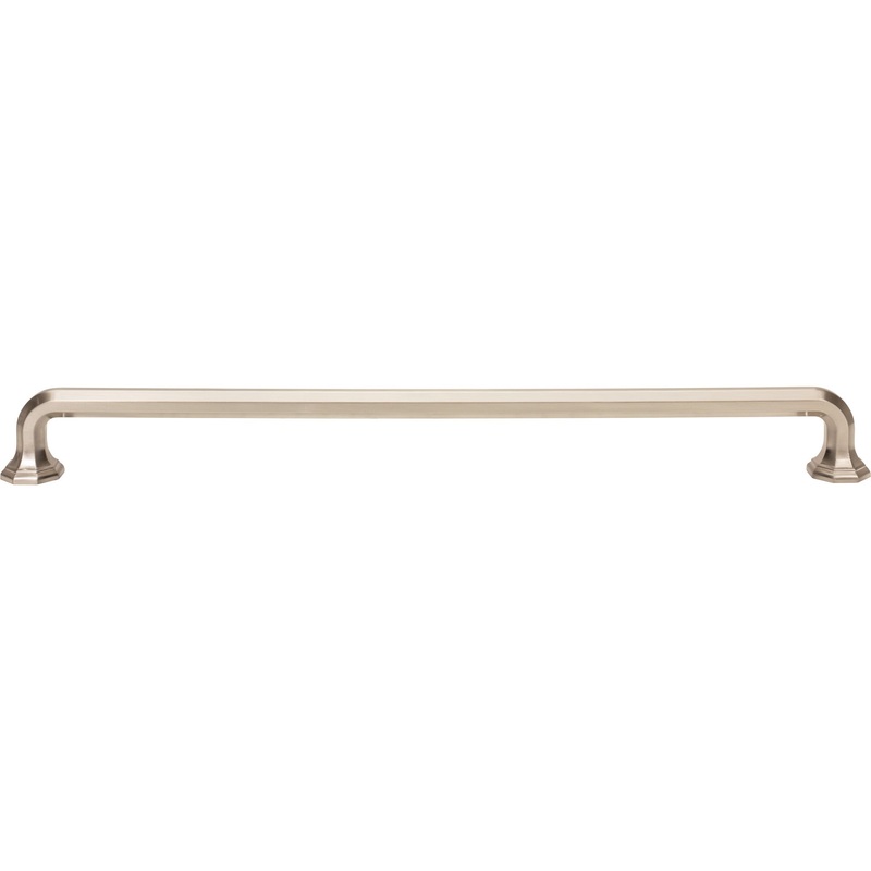 Atlas Homewares Elizabeth Appliance Pull 18 Inch Brushed Nickel