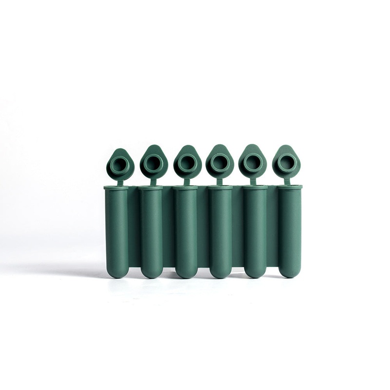 Green Bottle & Can Friendly Ice Stick Molds – 6-Cup Design, Set of 10