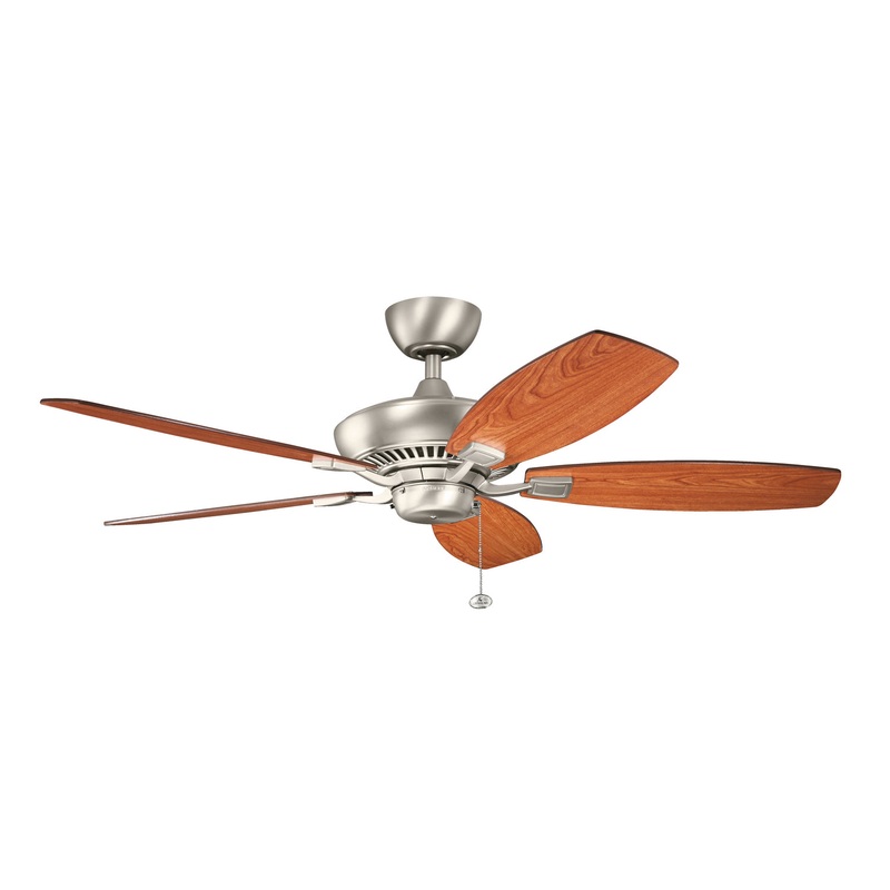 Kichler 300117NI 52″ Ceiling Fan, Brushed Nickel
