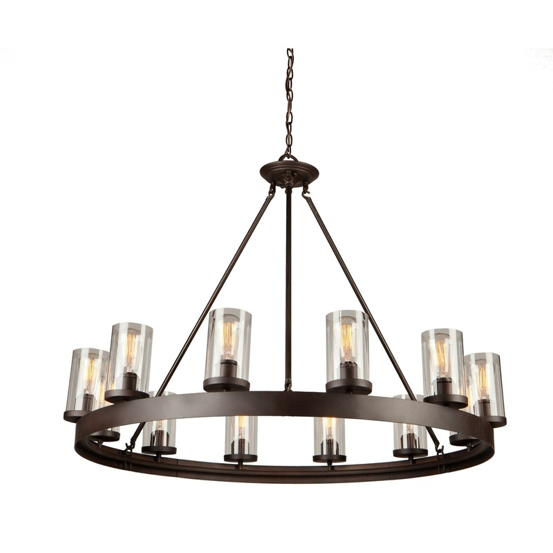 Menlo Park Chandelier – Oil Rubbed Bronze / 41.50