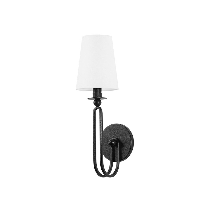 One Light Wall Sconce from the Valor Collection in For Finish by Troy Lighting