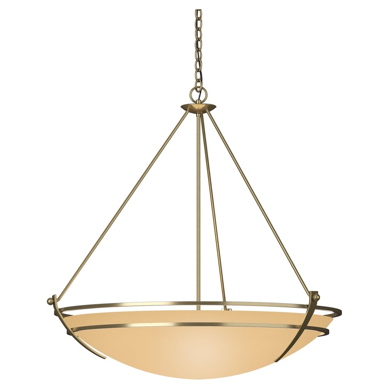Presidio Tryne Large Scale Pendant Modern Brass Sand Glass (SS)
