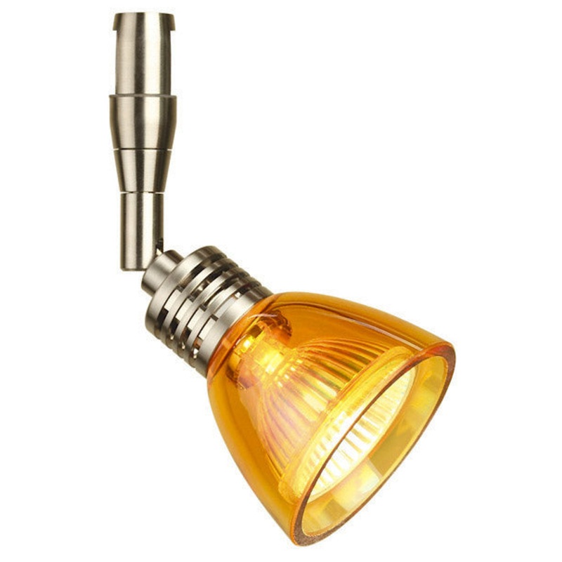 Swivel Head from the Action Collection in Satin Nickel Finish by Stone Lighting