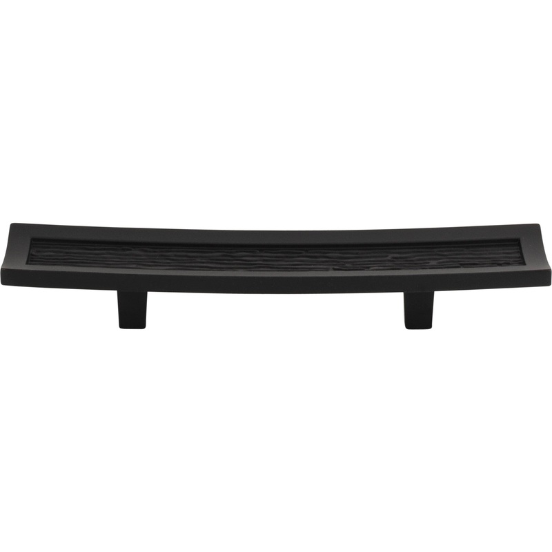 Atlas Homewares Primitive Pull 3 Inch (c-c) Matte Black