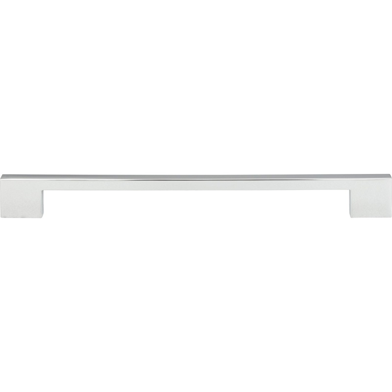 Atlas Homewares Thin Square Pull 11 5/16 Inch (c-c) Polished Chrome