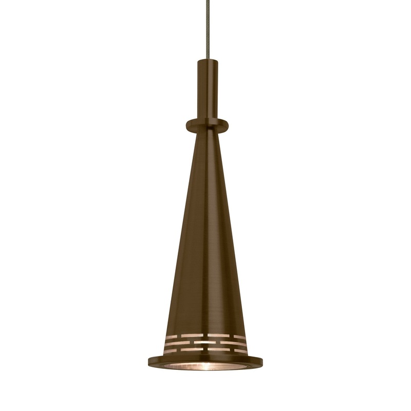 Besa 1XC-PRINCECNBR-LED-BR Besa Prince Pendant LED Pendant Bronze
