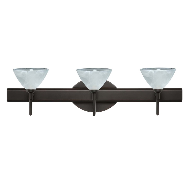 Besa 3SW-174352-BR Domi Three Light Wall Sconce Bronze