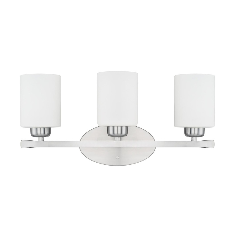 Capital Lighting 115231BN-338 Dixon 3 Light Vanity Brushed Nickel