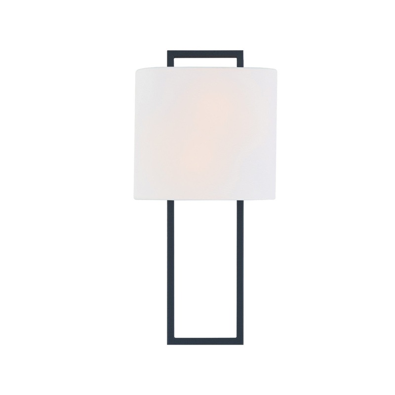 Crystorama FRE-422-BF Fremont Two Light Wall Sconce Black Forged