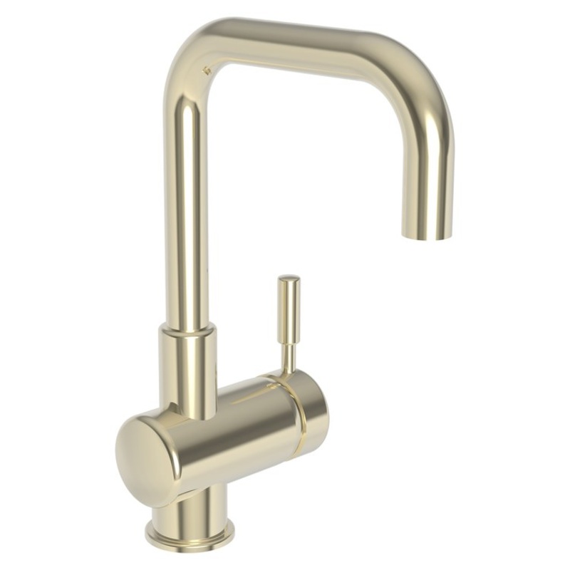East Square Single Handle Bar/Prep Faucet – French Gold