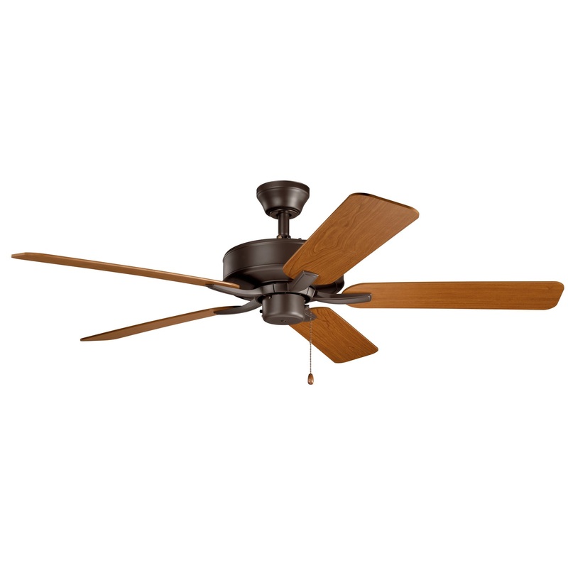 Kichler 330018SNB 52″ Ceiling Fan, Satin Natural Bronze