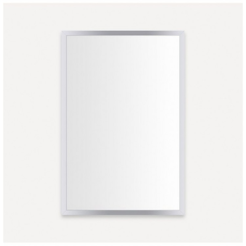 Medicine Cabinet Profiles 20W x 30H x 4D Inch 1 Doors Mirror Chrome Flat Top Right Hand Side Electric