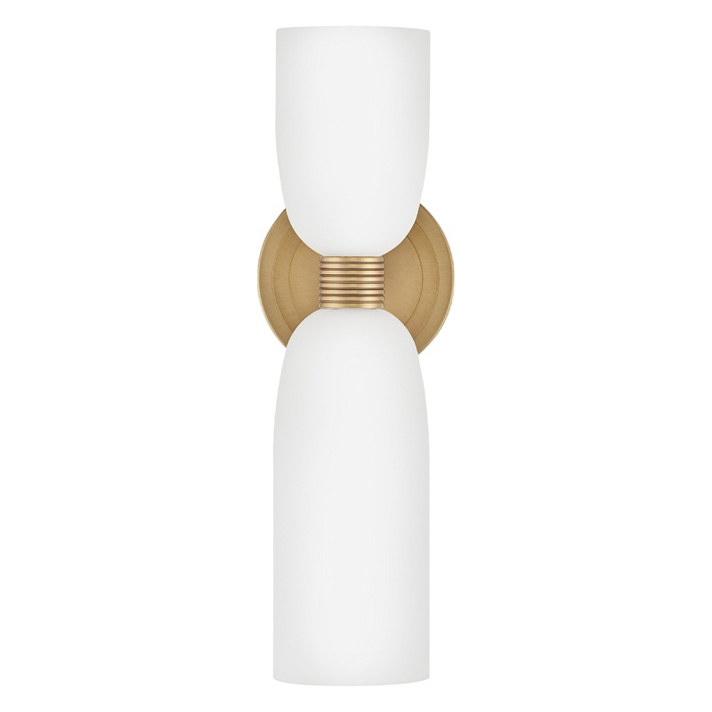 Tallulah Medium Two Light Sconce Lacquered Brass