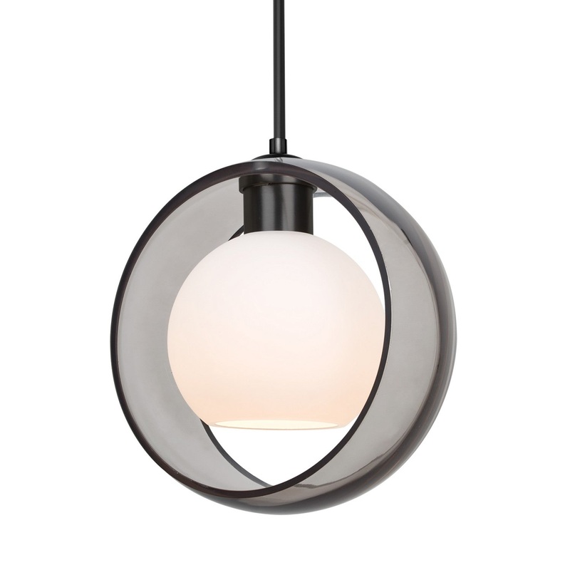 Besa 1JT-MANASM-BK Besa Mana Pendant One Light Pendant Black