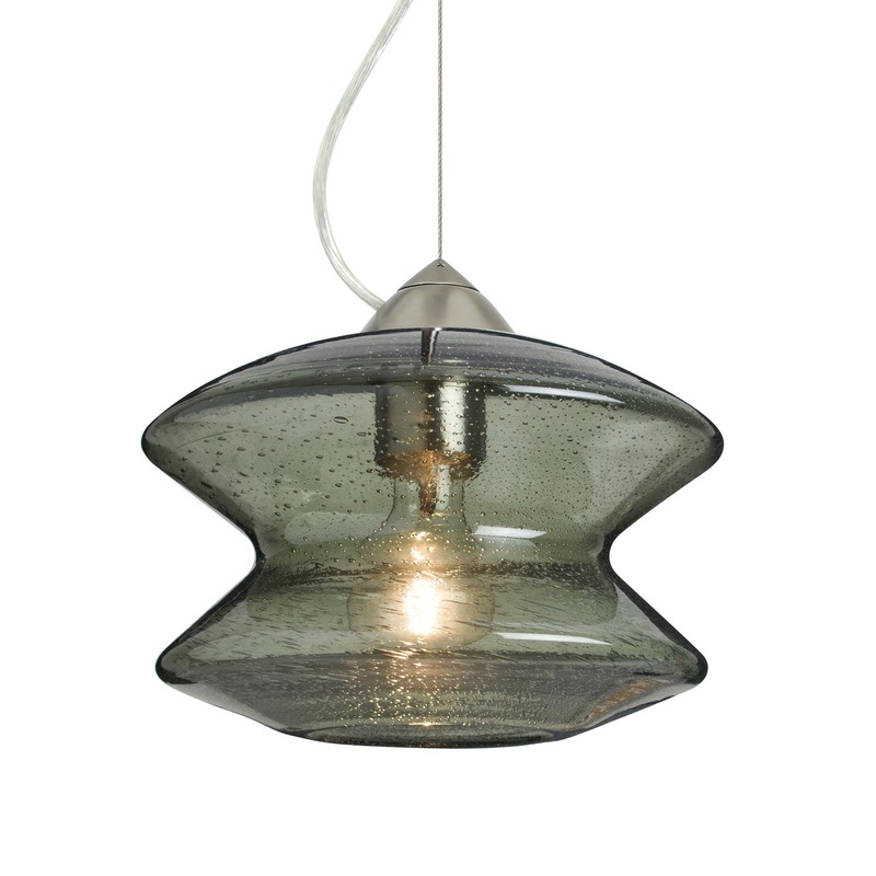 Besa 1KX-ZENMS-SN Besa Zen Cable Pendant One Light Pendant Satin Nickel