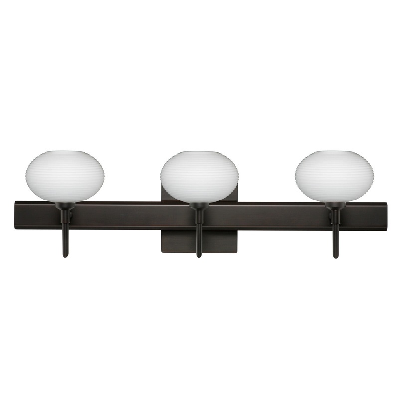 Besa 3SW-561207-BR-SQ Lasso Three Light Wall Sconce Bronze