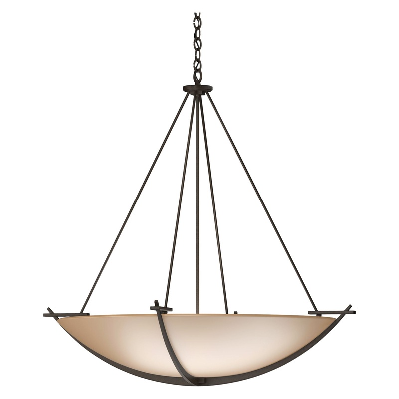 Compass Large Scale Pendant Bronze Sand Glass (SS)