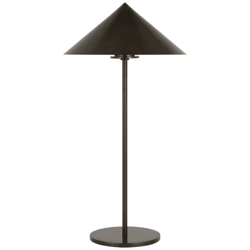 LED Table Lamp from the Orsay Collection in Bronze Finish by Visual Comfort Signature