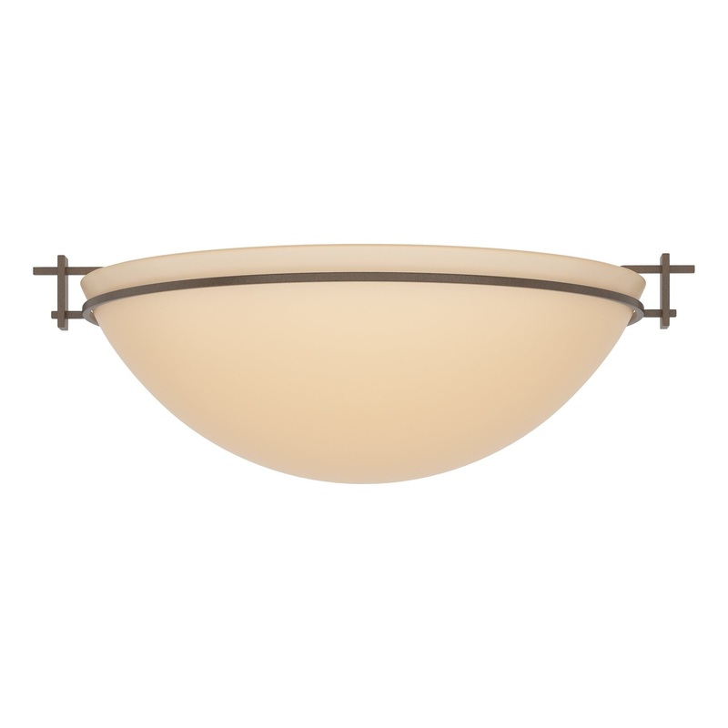 Moonband Large Semi-Flush Bronze Sand Glass (SS)