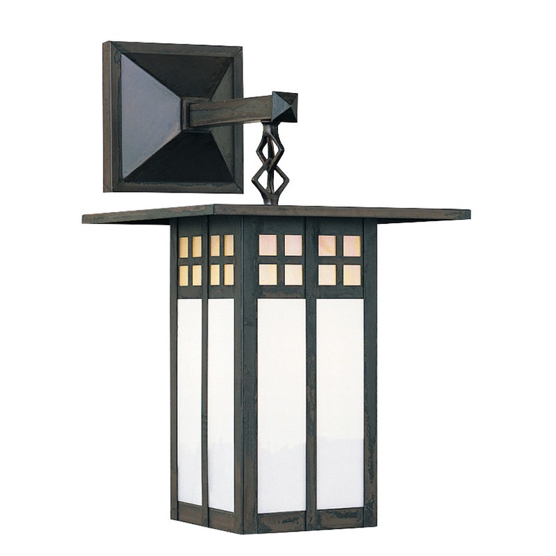 Arroyo GB-9SAGWC-BZ Glasgow One Light Wall Mount Bronze