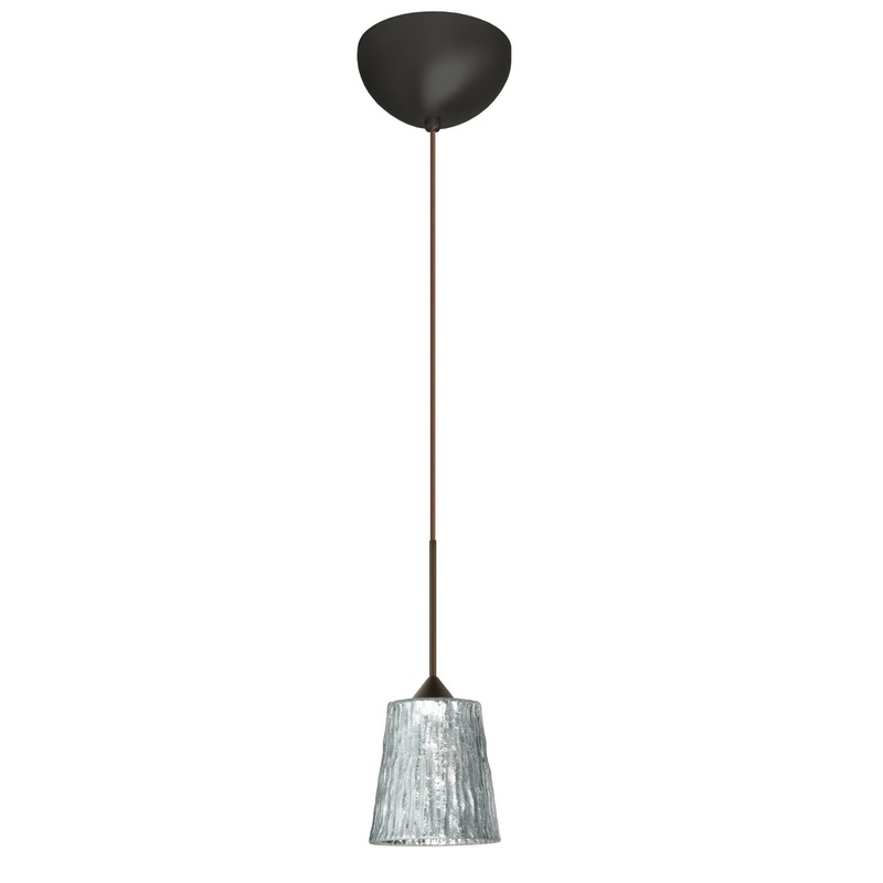 Besa 1XC-5125SF-LED-BR Nico One Light Pendant Bronze