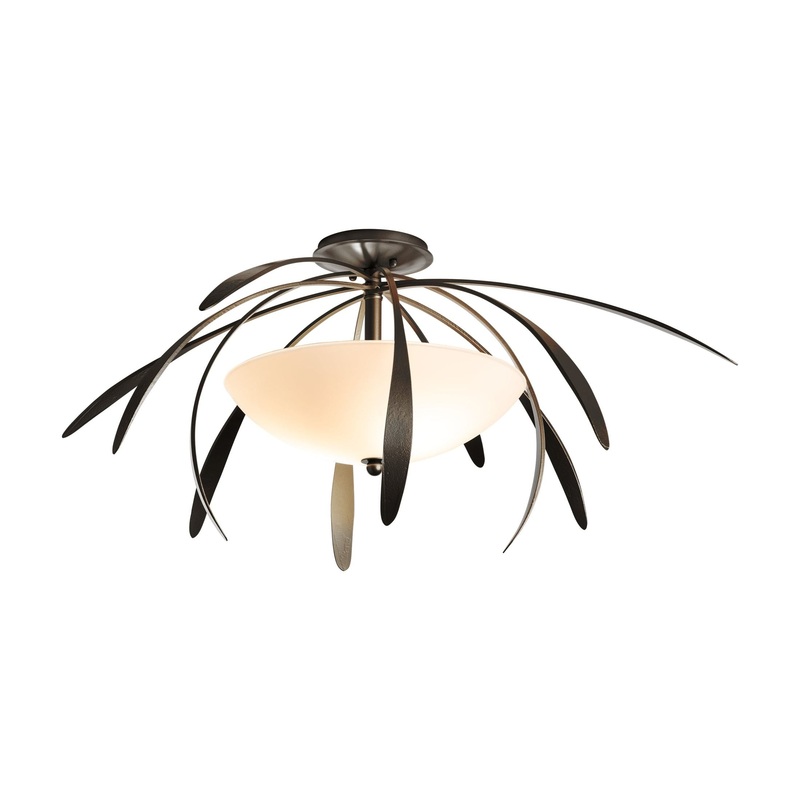 Dahlia Medium Semi-Flush Oil Rubbed Bronze