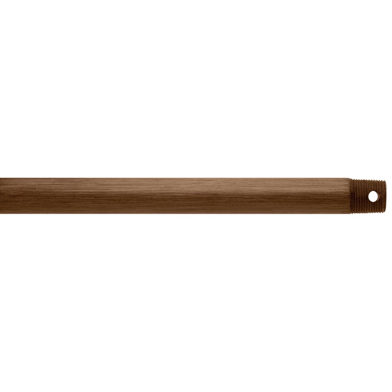 Kichler 360001WN Fan Down Rod, Walnut