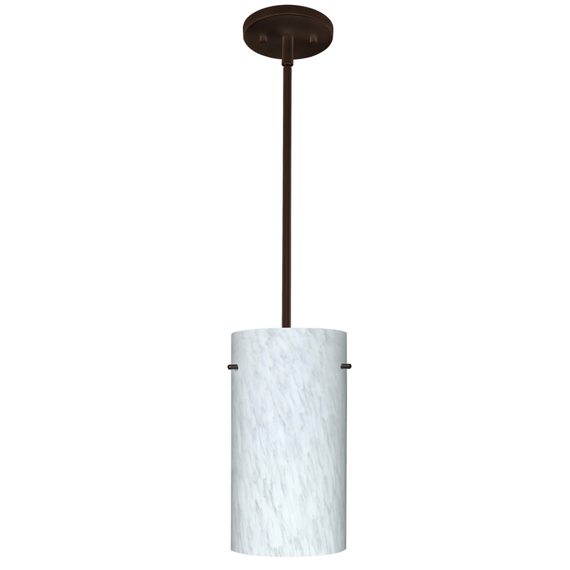Besa 1TT-412019-LED-BR Tondo One Light Pendant Bronze