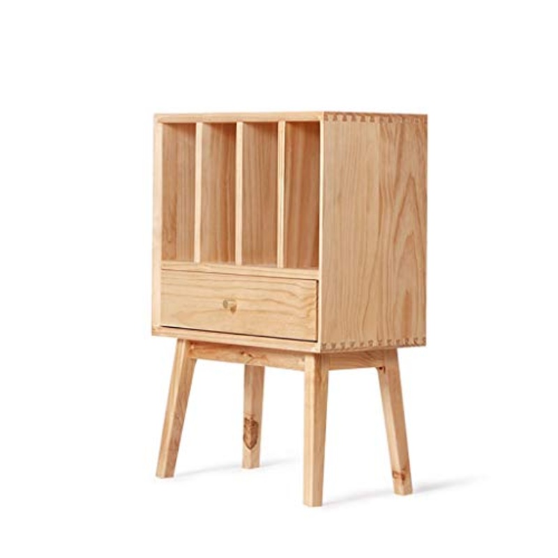 Comodini Camera da Letto Nordic Legno Piccola libreria Governo di immagazzinaggio Modo Creativo Comodino Living Room Divano Laterale Gabinetto Governo di immagazzinaggio Comodino