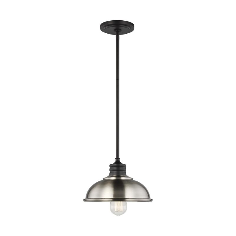 Dustin One Light Pendant Brushed Nickel