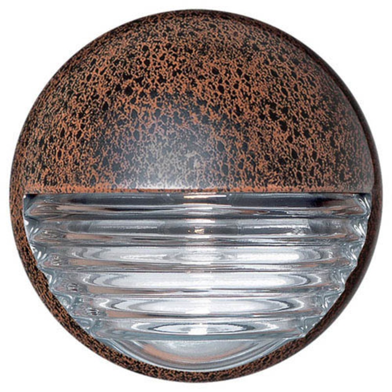 One Light Outdoor Wall Sconce from the Costaluz Series Collection in Rust Finish by Besa