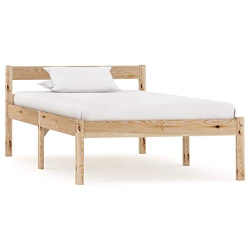 SKM Giroletto in Legno Massello di Pino 90×200 cm (12.92kg)