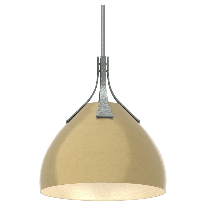 Summit Pendant Vintage Platinum Modern Brass