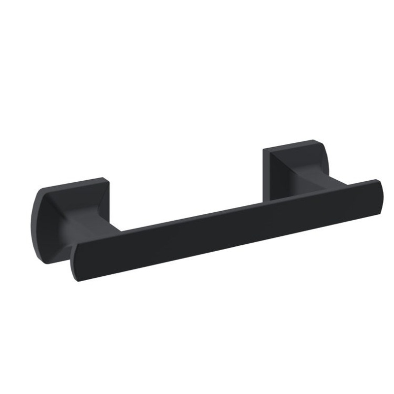 Towel Holder Verity Matte Black 1 Arm Metal 9-5/8 Inch