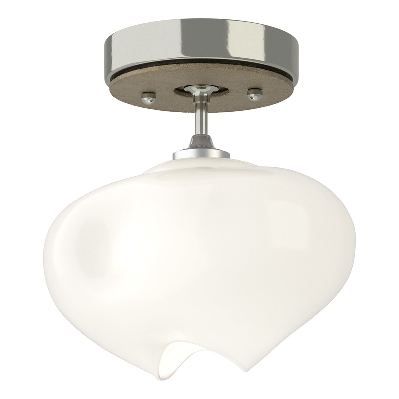 Ume 1-Light Semi-Flush Sterling Soft Gold