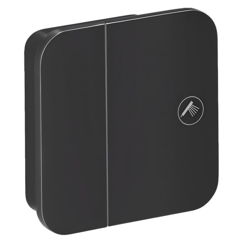 Volume Control Trim One with Shut Off Matte Black ADA