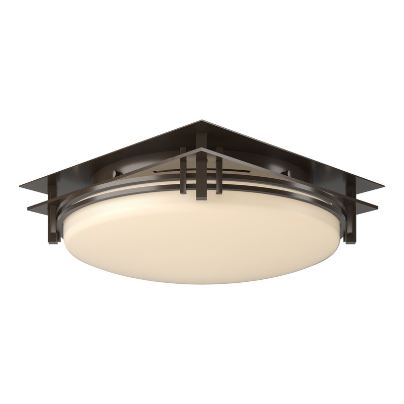 Banded Semi-Flush Bronze