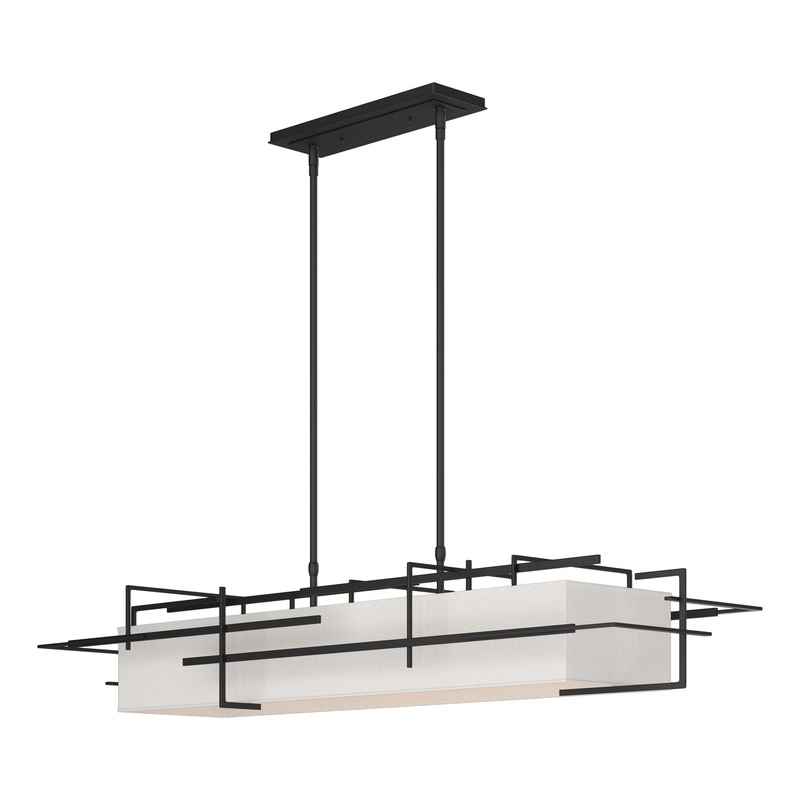 Etch Pendant Black Flax Shade (SE)