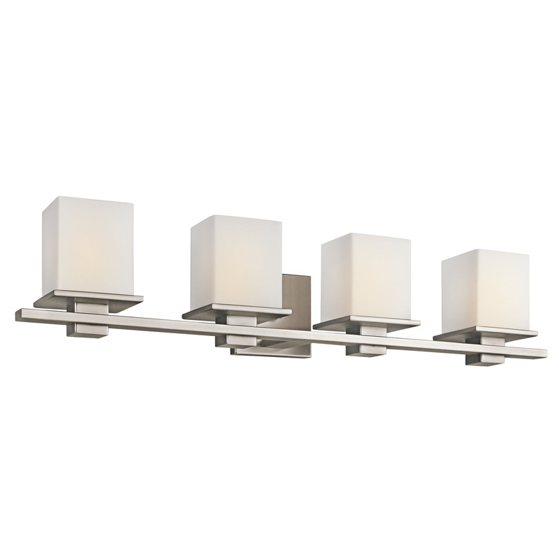 Kichler 45152AP Four Light Bath, Antique Pewter