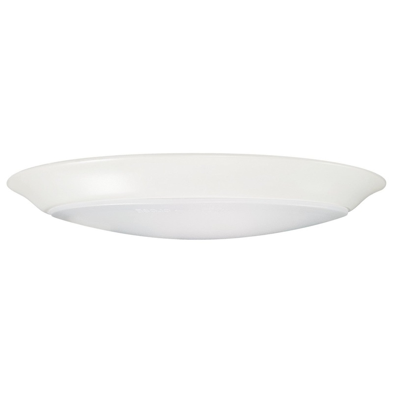 LED Disk Light in White Finish by Nuvo Lighting