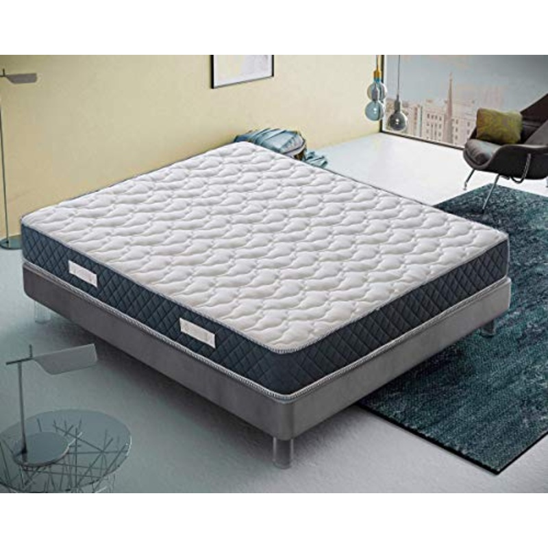 Materassiedoghe  Materasso Singolo in Memory Foam  Alto 21 cm  11 Zone Differenziate, Presidio Medico Classe I con DETRAZIONE FISCALE (Singolo, 105×200)