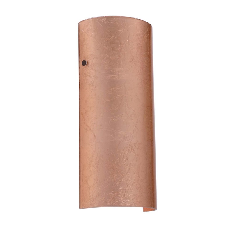One Light Wall Sconce from the Torre Collection in Bronze Finish by Besa