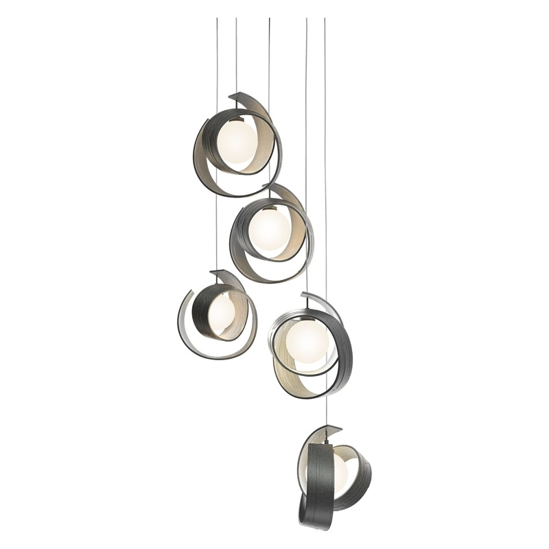 Riza 5-Light Pendant Natural Iron