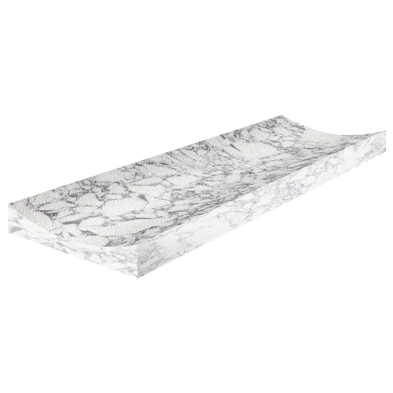 4″ x 12″ Viola Roccia Fluto Honed Marble Tile