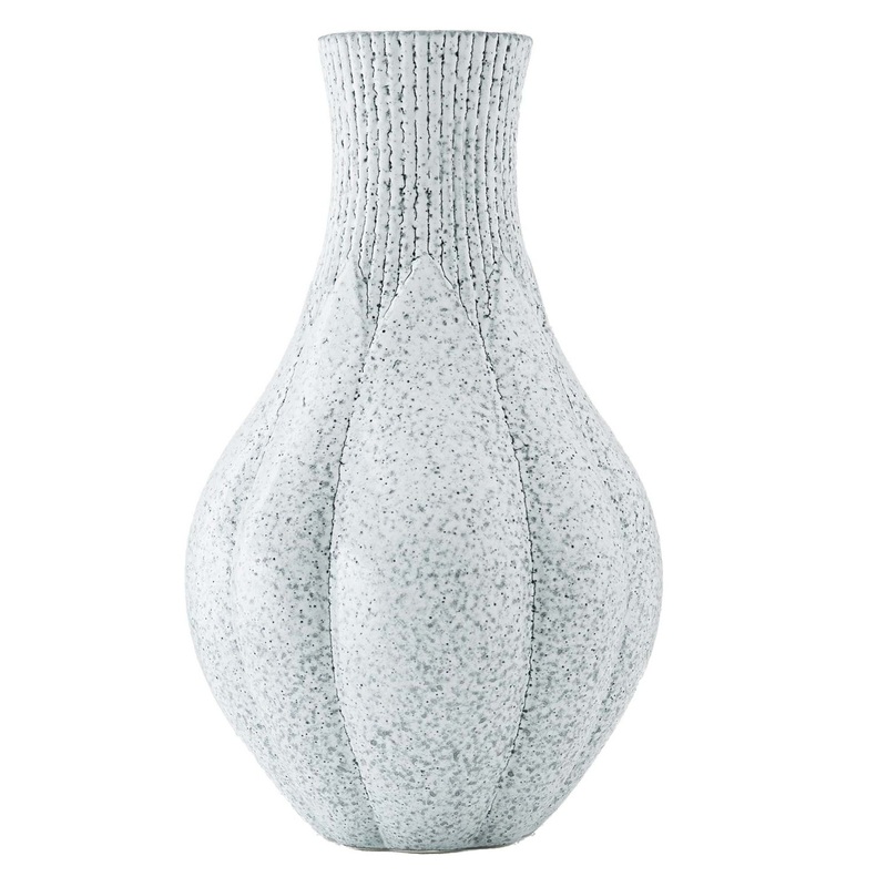 Arteriors AVE02 Tilling Vase Ice Reactive