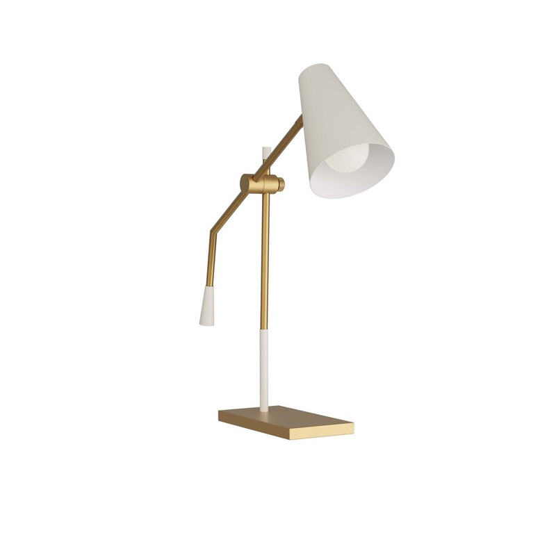 Arteriors PDC02 Wayne One Light Table Lamp Antique Brass
