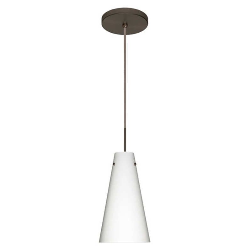 Besa 1JT-412407-BR Cierro One Light Pendant Bronze