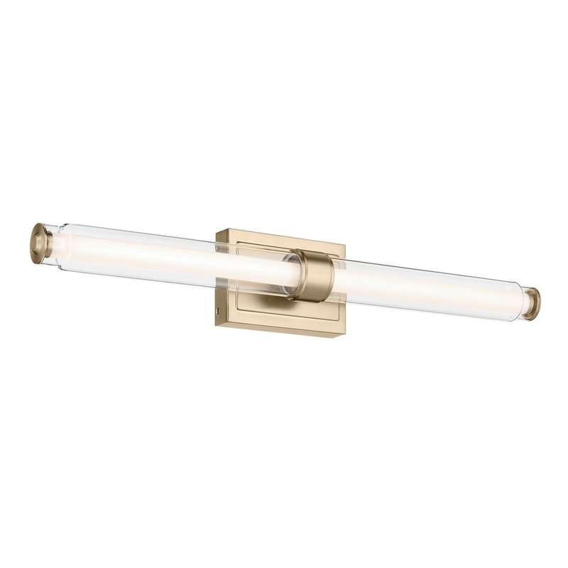 Kichler 55239CPZLED LED Linear Bath, Champagne Bronze