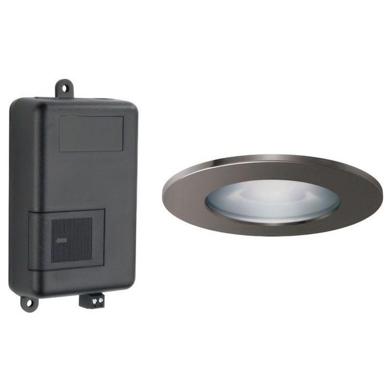 Light Module Mystix Lumicoat Black Onyx Choose From Colors Blue Green Pink Yellow Red Violet White Includes ChromaTherapy Module & LED Recessed Light Fixture with Finished Trim Ring