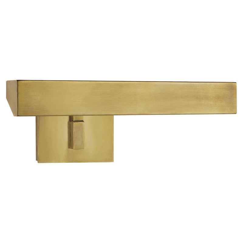 Two Light Picture Light from the Mcclain Collection in Hand-Rubbed Antique Brass Finish by Visual Comfort Signature